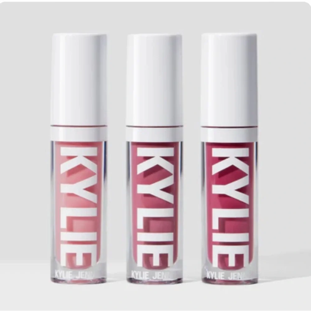 Kylie Cosmetics Plumping Lip Gloss Trio - Vibrant Pink Collection
